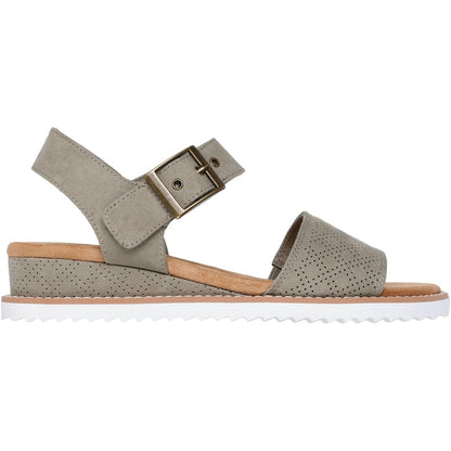 Women's Wide Fit Skechers 114147 Bobs Desert Kiss Serendipitous Sandals