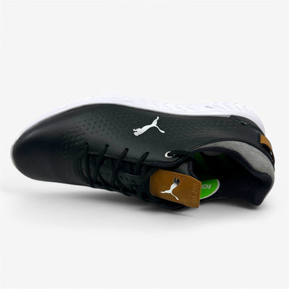 PUMA Ignite Articulate Leather Black Silver Mens Waterproof Golf Shoes