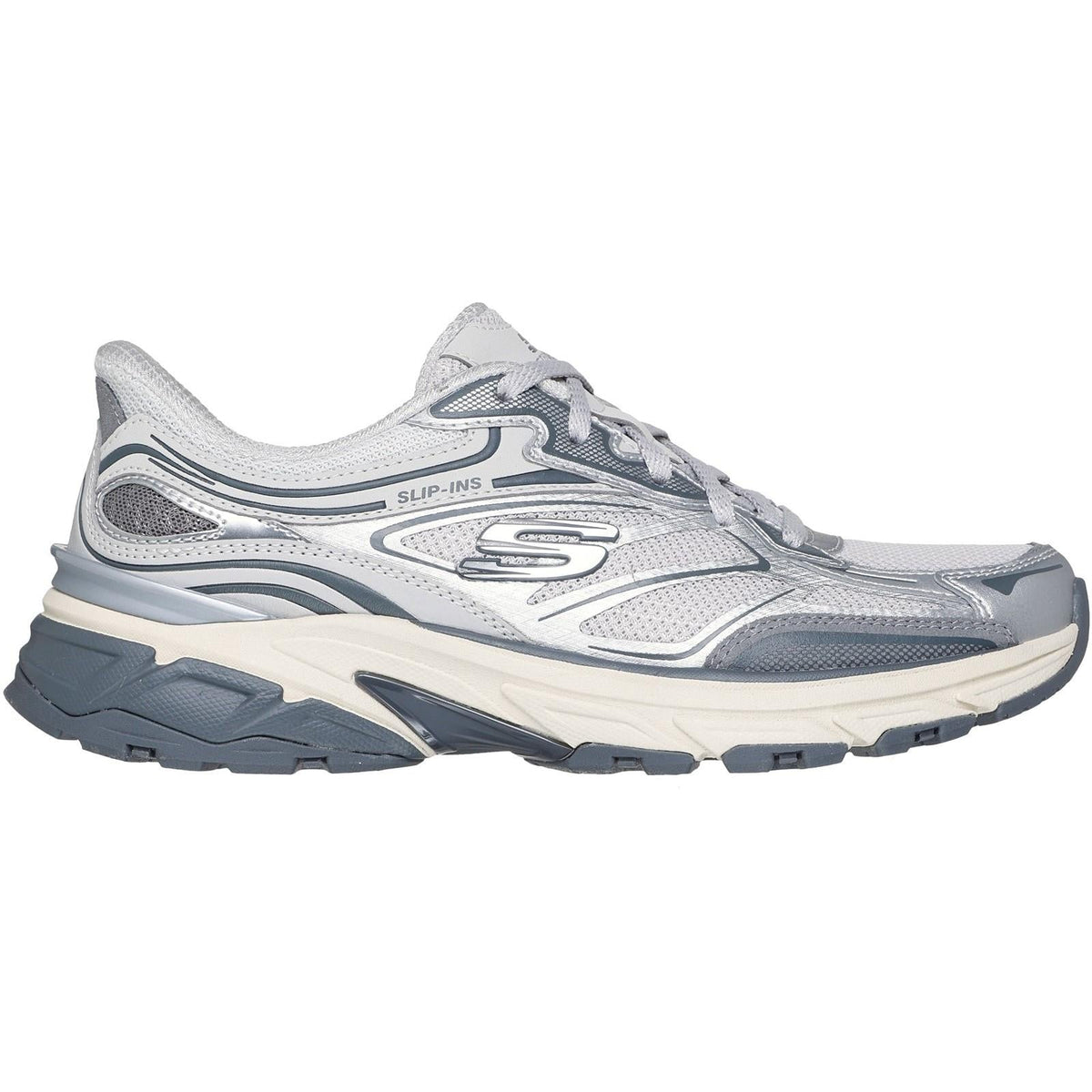 Women's Wide Fit Skechers 150710 Slip-ins Stamina Sport Trainers