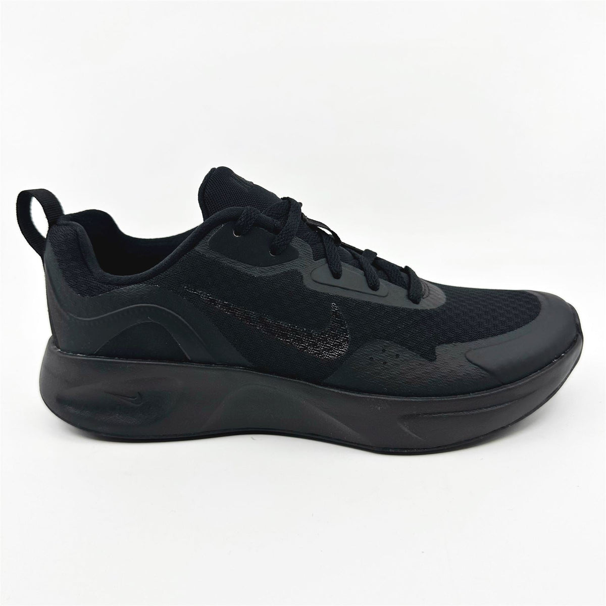 Nike Wearallday Triple Black Womens Athletic Sneaker