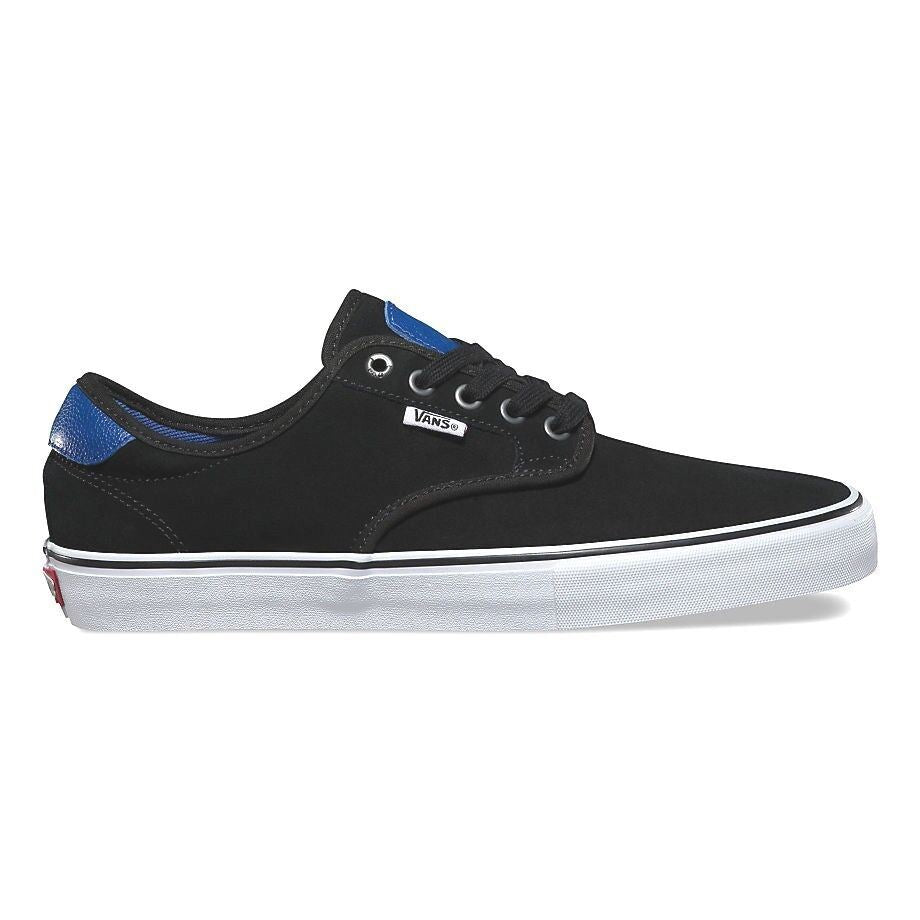 VANS Chima Ferguson Pro (Real Skateboards) Black Blue White MEN'S 6.5 WOMEN'S 8