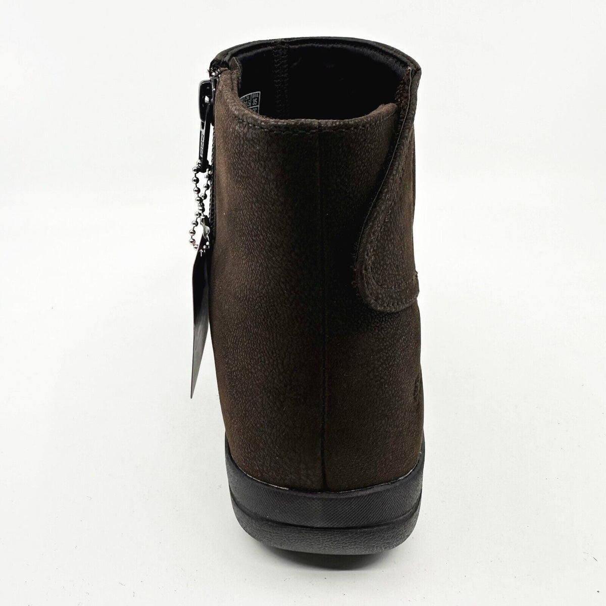 Skechers Lite Step Tricky Chocolate Womens Size 6.5 Ankle Boots