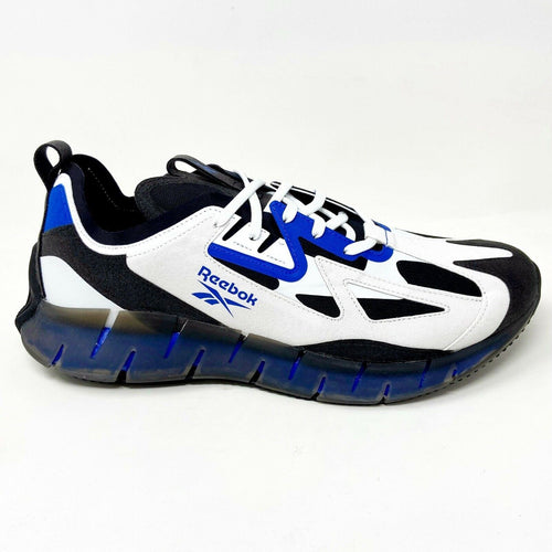 Reebok Zig Kinetica Concept Type 2 Black White Blue Mens Training Shoes FW5735