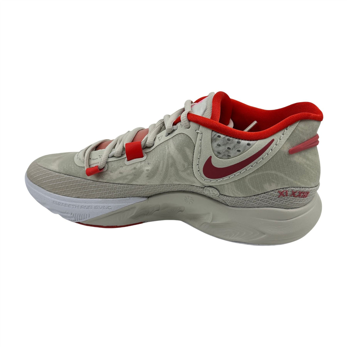 Nike Kyrie 8 Light Bone Picante Red Adobe Mens Athletic Sneaker