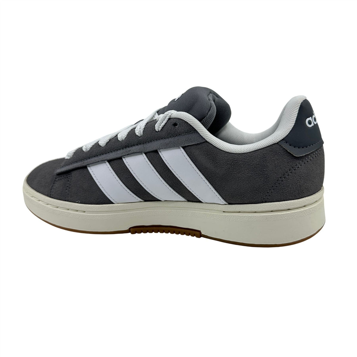 Adidas Grand Court Alpha 00s Grey Cloud White Mens Athletic Sneaker