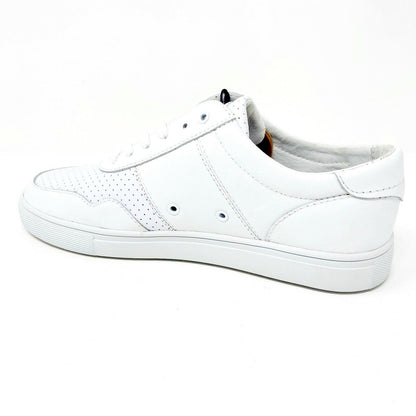 Clae Gregory SP White Leather Mens Size 7 Premium Sneakers