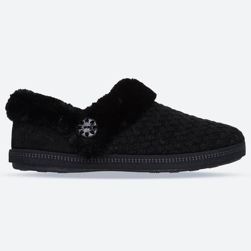 Women's Wide Fit Skechers 169041 Cozy Campfire Frosty Promise Slippers