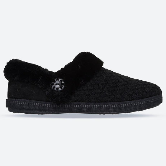 Women's Wide Fit Skechers 169041 Cozy Campfire Frosty Promise Slippers