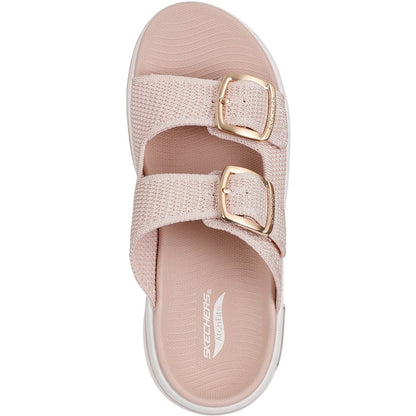 Women's Wide Fit Skechers Go Walk Arch Fit 2.0 Destined Sandals