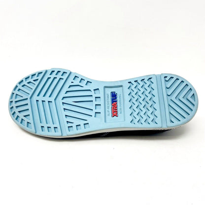XtraTuf Yellowtail Royal Blue Slip Resistant Canvas Womens Slip On Casual Shoes