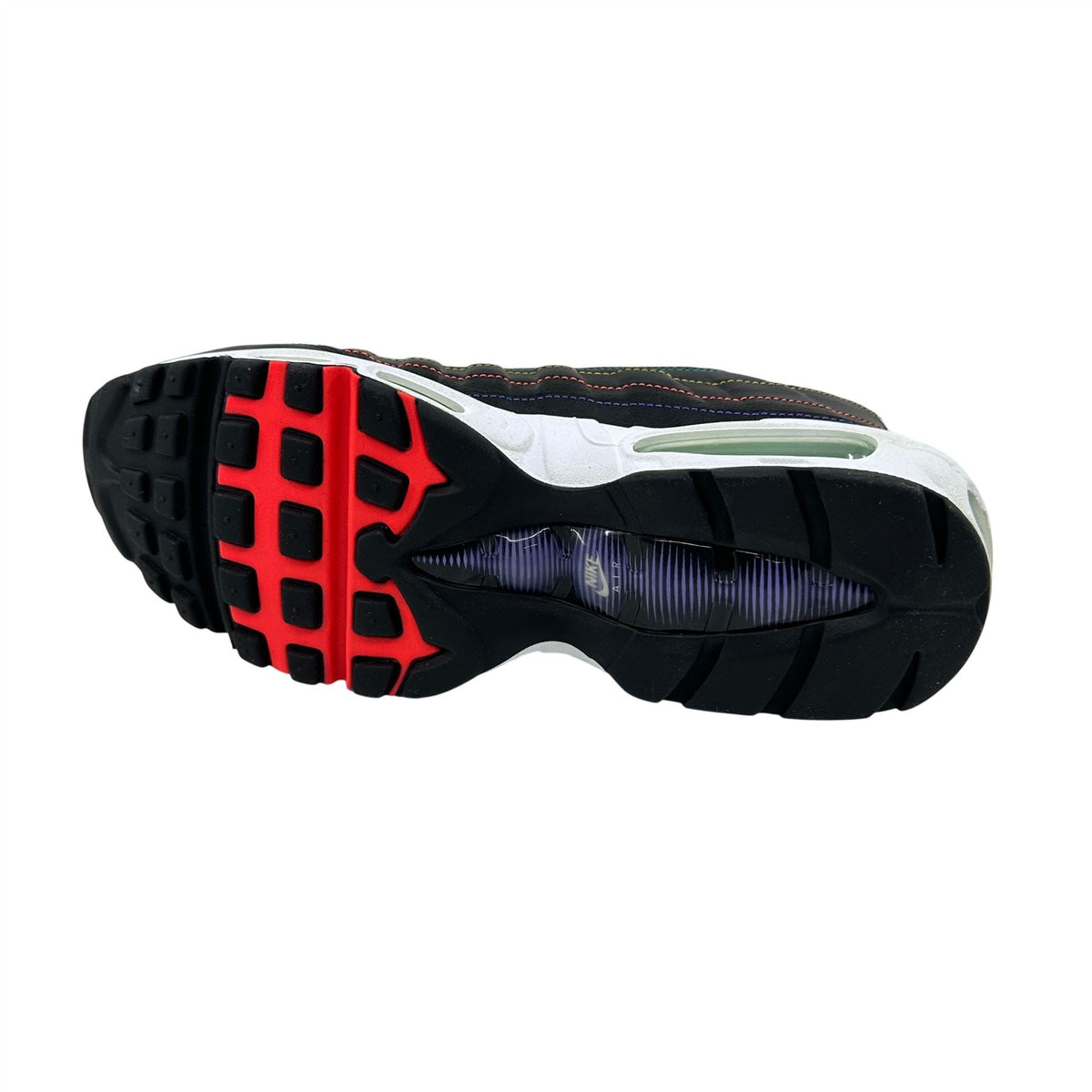 Nike Air Max 95 SE Black Flash Crimson Mens Athletic Sneaker