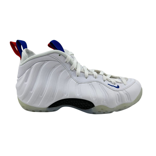 Nike Air Foamposite One White Game Royal Blue Womens Athletic Sneaker