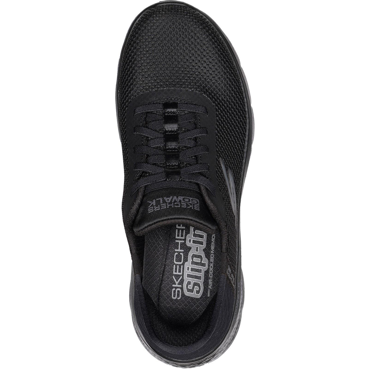 Women's Wide Fit Skechers 124836 Go Walk Flex Grand Entry Trainers
