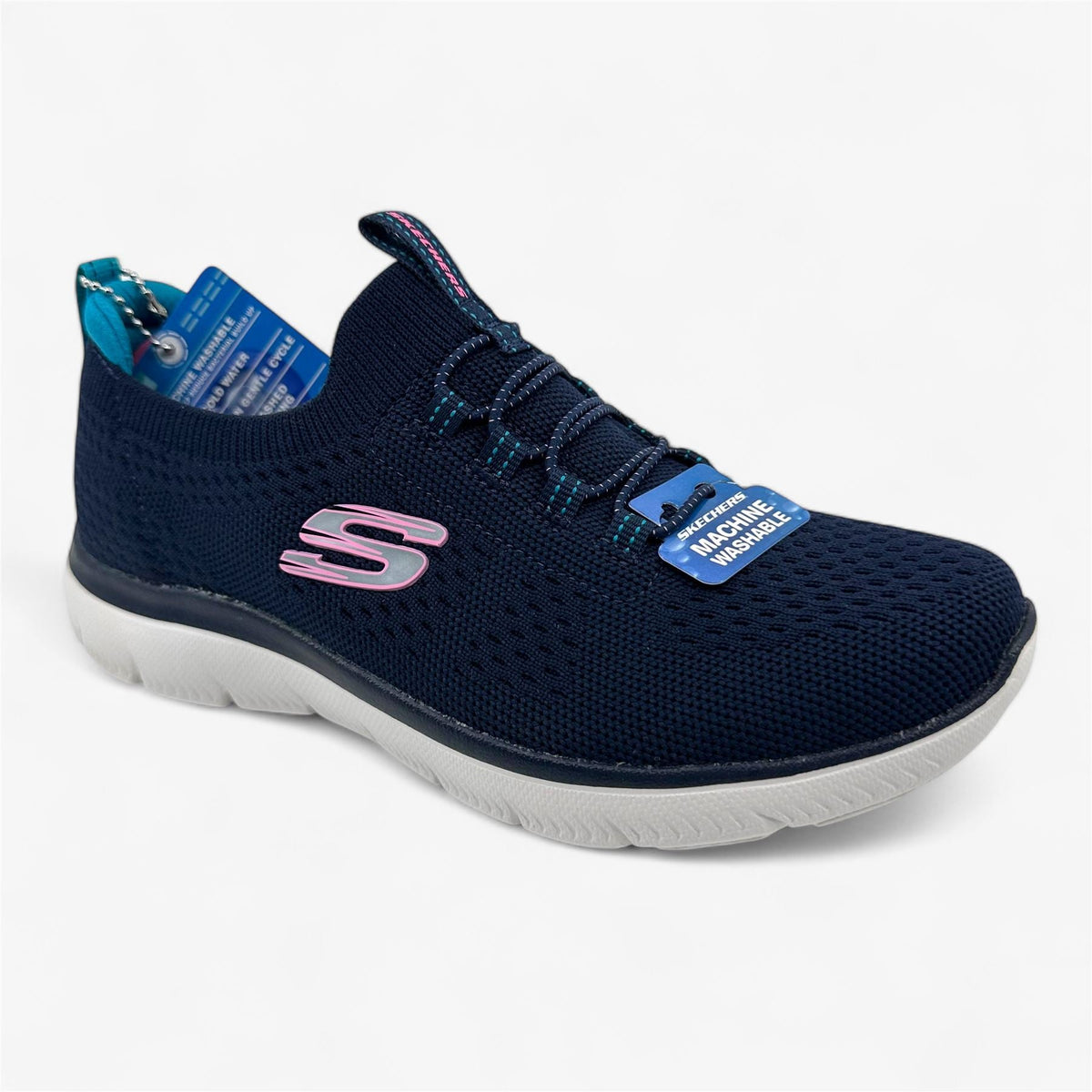 Skechers Summits Top Player Navy Multicolor Womens Athletic Sneaker