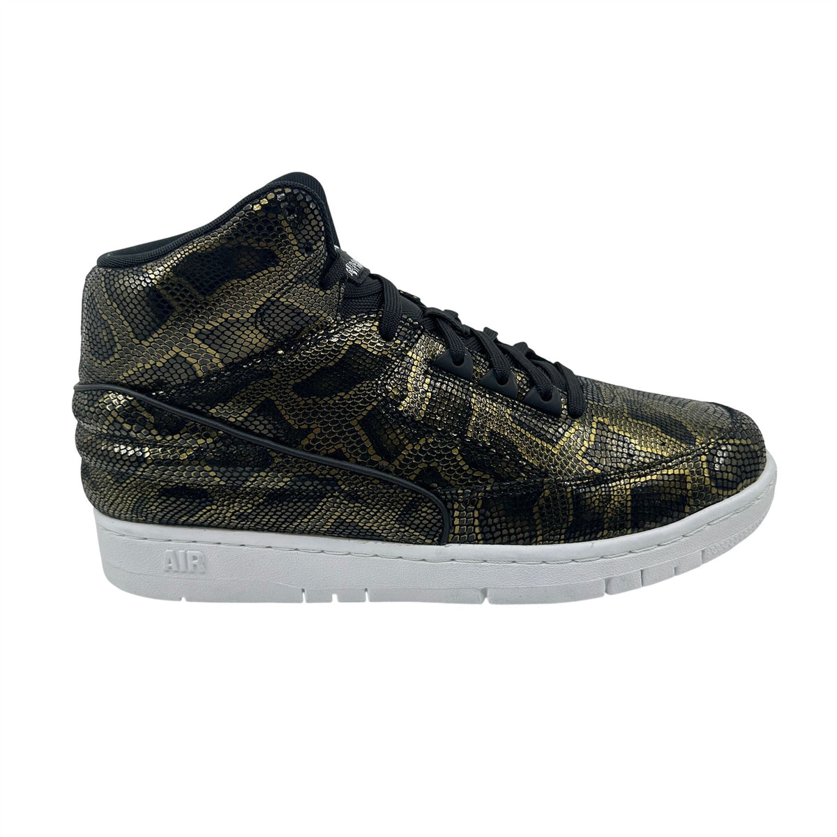 Nike Air Python Premium Black White Mens Athletic Sneaker