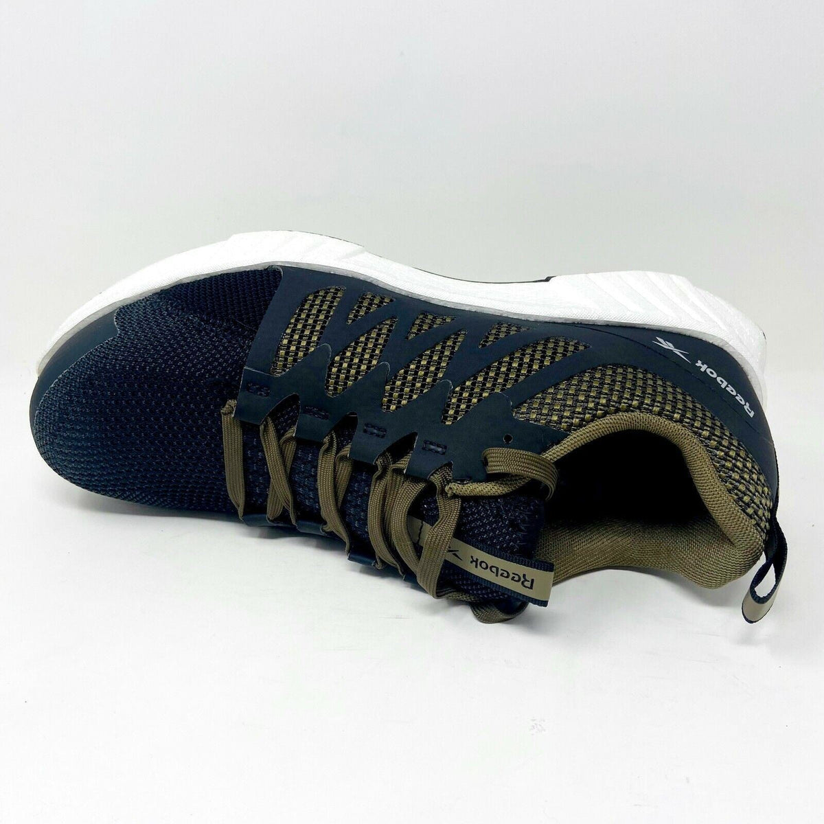 Reebok Work Fushion Flex Weave Sage Green Mens Extra Wide Composite Toe Shoes