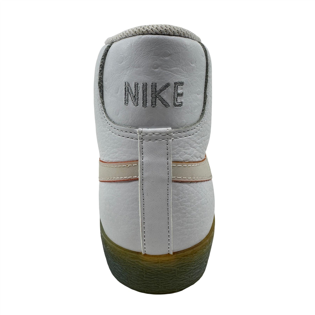 Nike Blazer Hi Premium White Crimson Red Silver Mens Athletic Sneaker