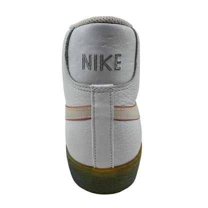 Nike Blazer Hi Premium White Crimson Red Silver Mens Athletic Sneaker