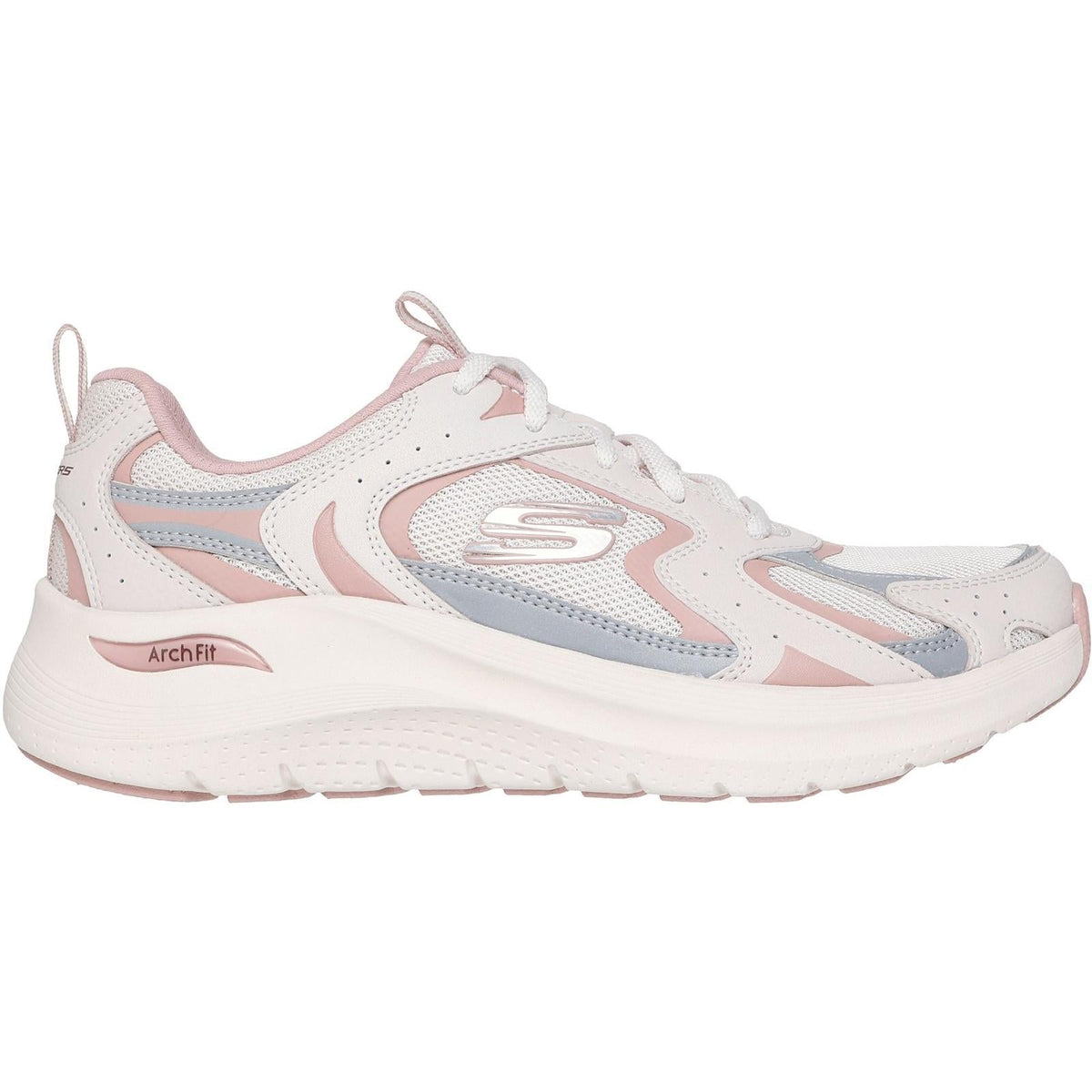Women's Wide Fit Skechers 150332 Arch Fit 2.0 Vintage Luxe Trainers