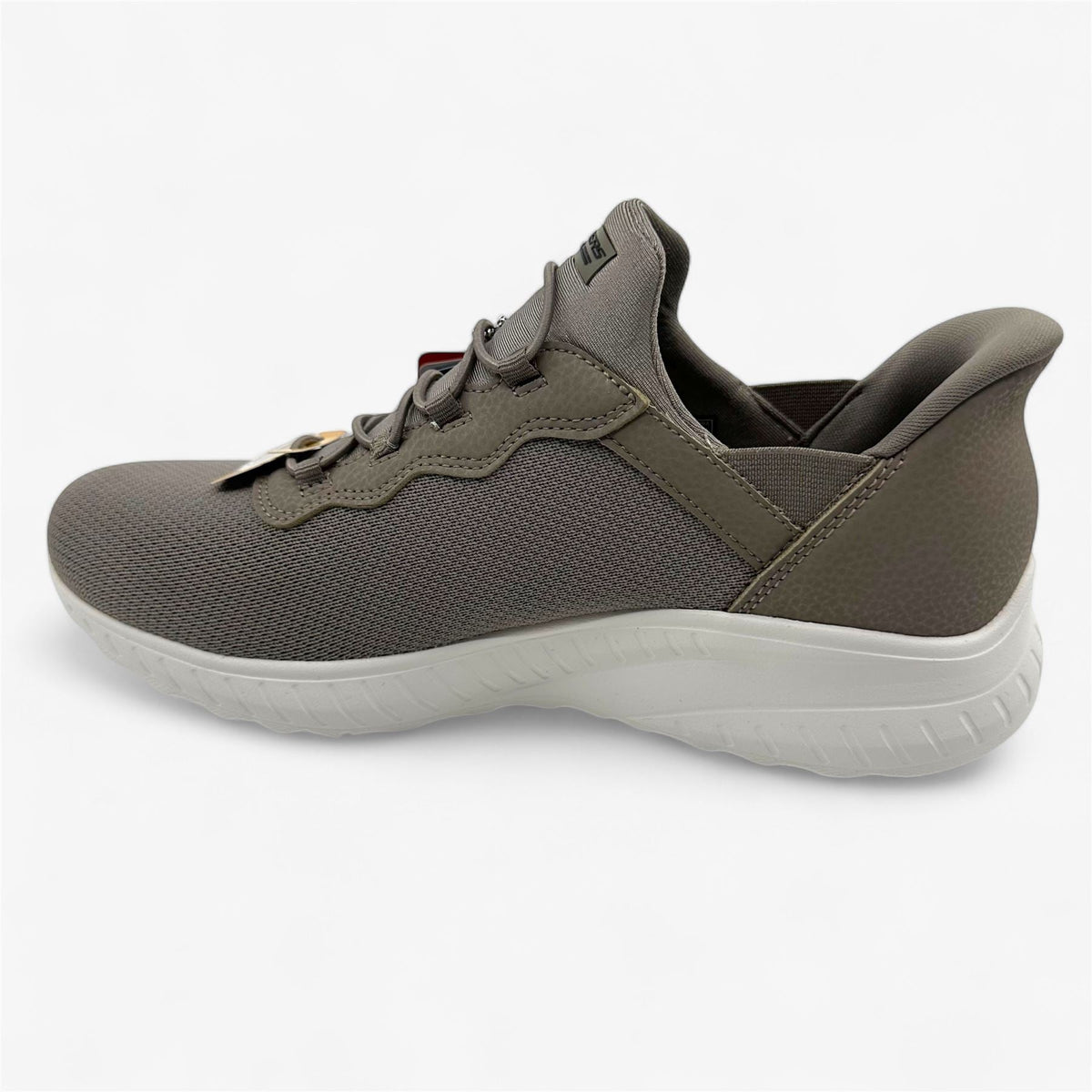 Skechers Bobs Squad Chaos Daily Inspiration Taupe Womens Athletic Sneaker