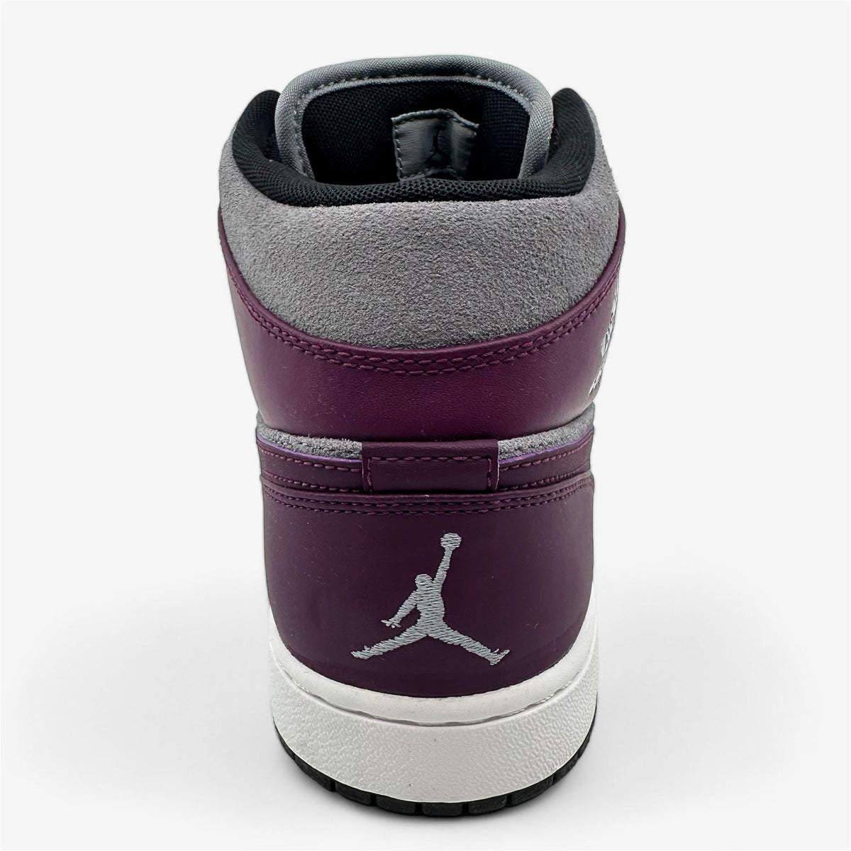 Jordan 1 Phat Bordeaux Black White Mens Athletic Sneaker