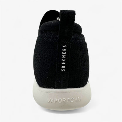 Skechers Vapor Foam Lite Sway Black Charcoal Womens Athletic Sneaker