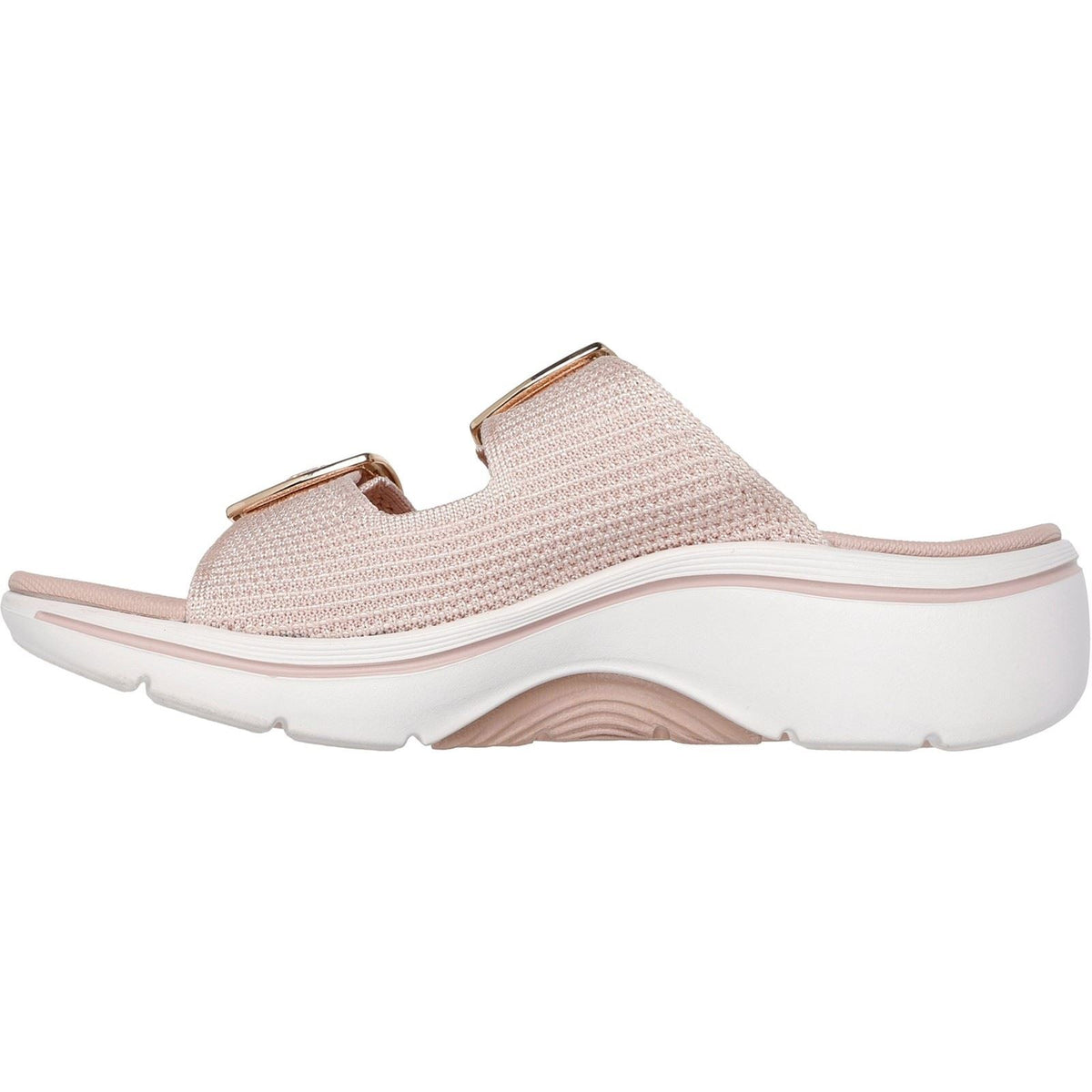 Women's Wide Fit Skechers Go Walk Arch Fit 2.0 Destined Sandals