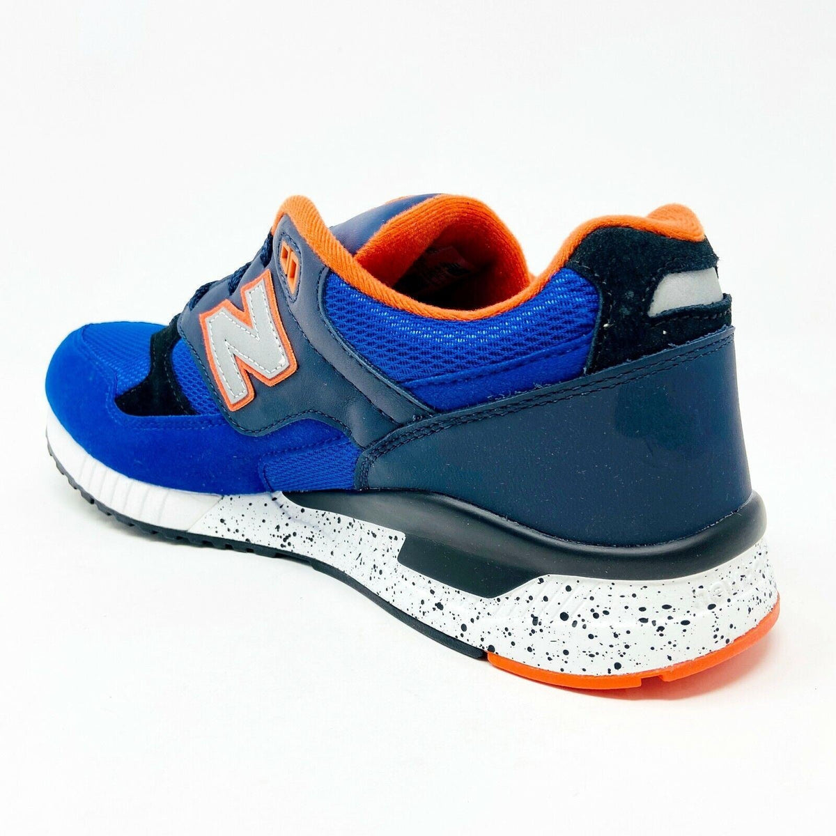 New Balance 530 90s Remix Leather Blue Black Orange Mens Retro Sneakers M530BAC