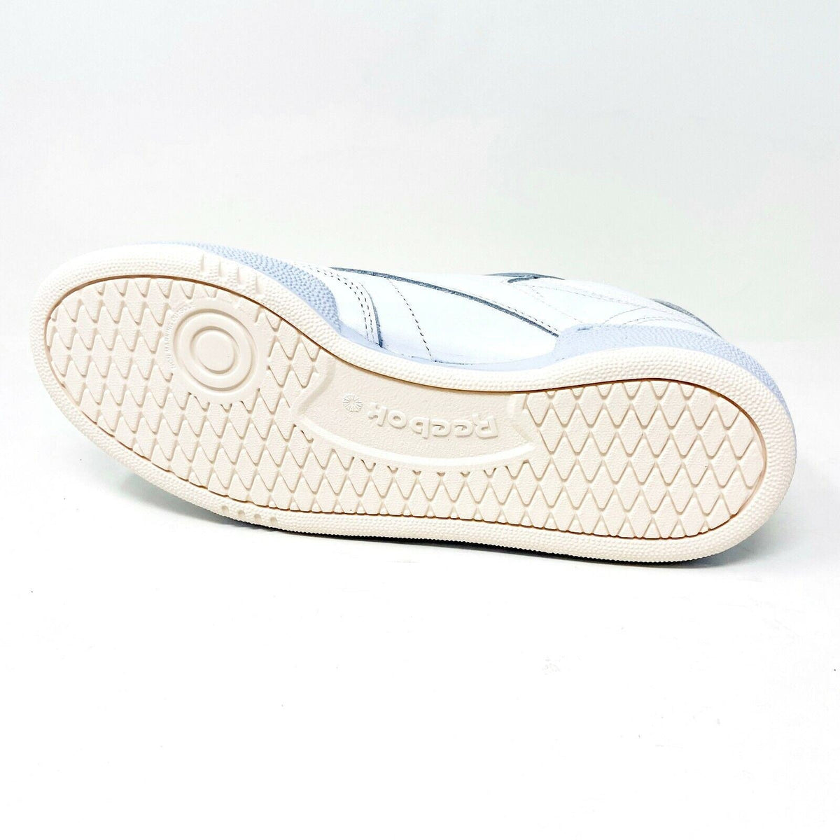 Reebok Club C 85 White Orange Flare Womens Casual Shoes Sneakers FY5163