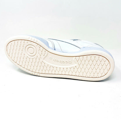 Reebok Club C 85 White Orange Flare Womens Casual Shoes Sneakers FY5163