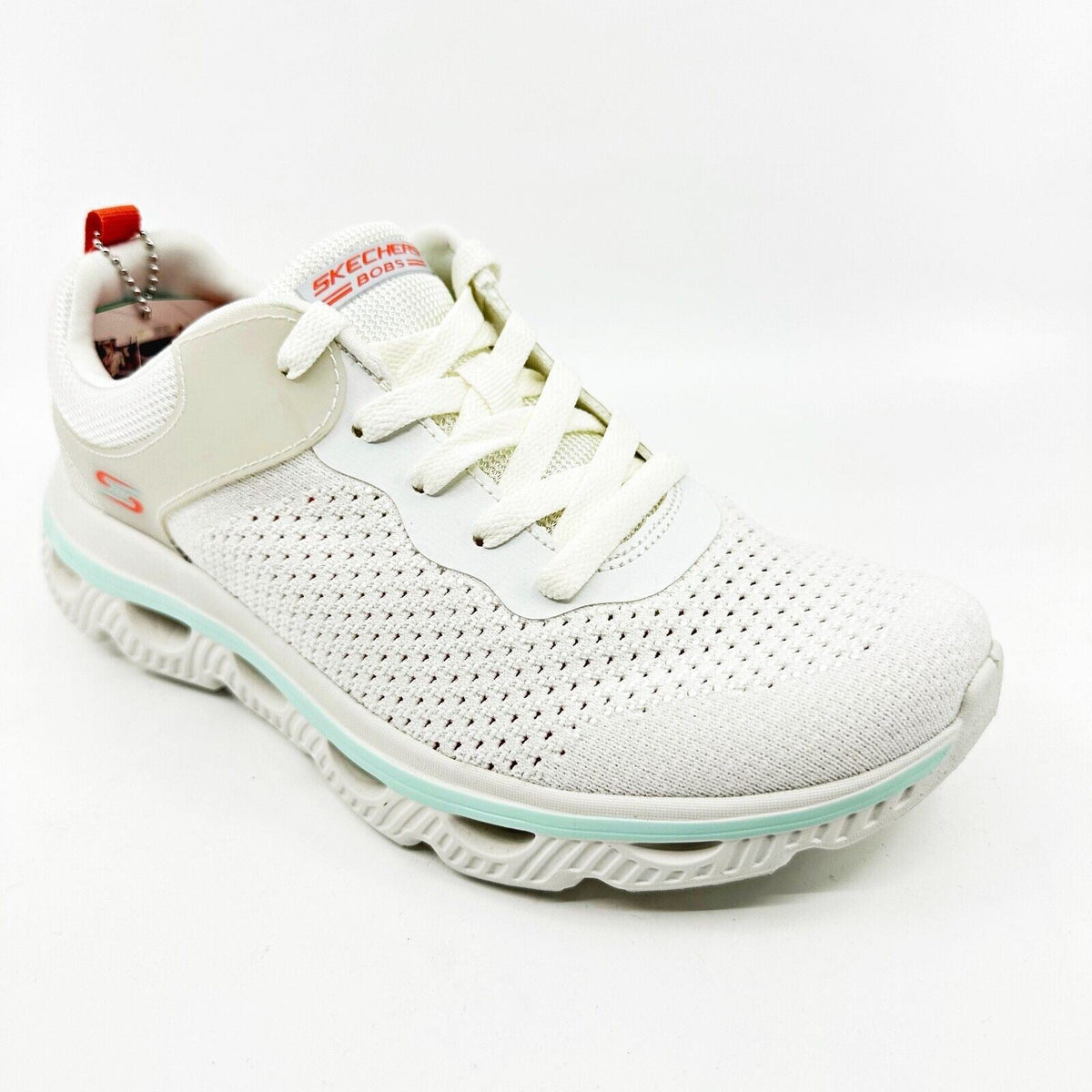 Skechers Arc Waves Bobs Star Off White Womens Size 8 Glide Step Sneakers