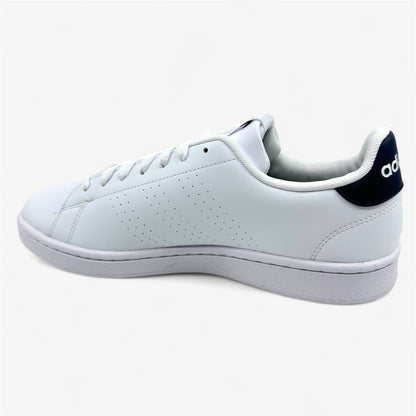 Adidas Advantage White Legend Ink Mens Athletic Sneaker