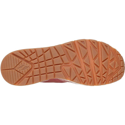 Women's Wide Fit Skechers 177857 Uno Vintage Dayz Trainers