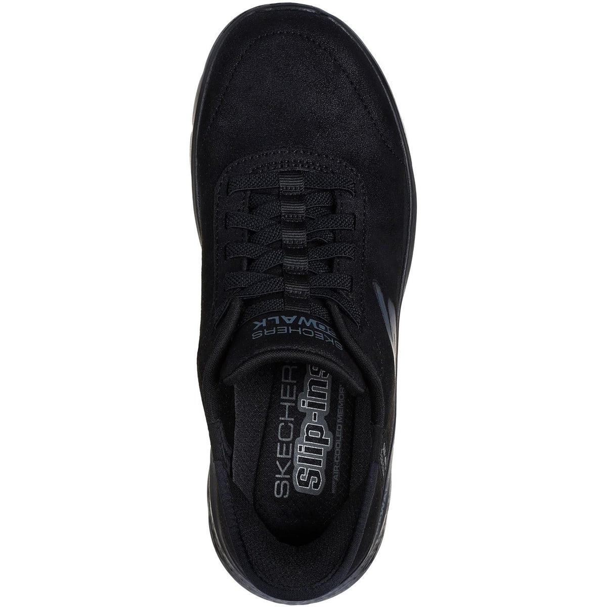 Women's Wide Fit Skechers 124837 Slip-ins Go Walk Flex Mali Trainers