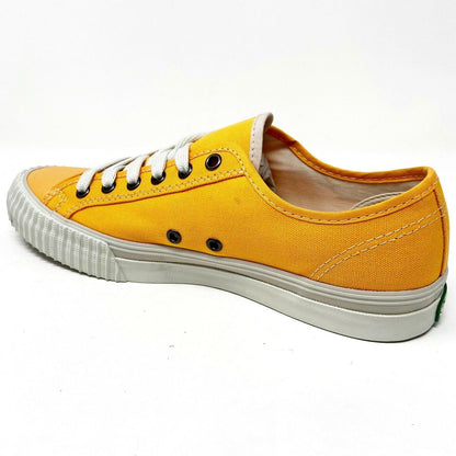 PF Flyers Center Lo Riess Orange White Mens Retro Canvas Sneakers PM11CL2D