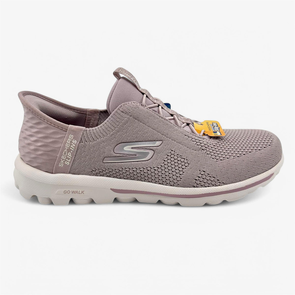 Skechers Go Walk Travel Milan Mauve Womens Athletic Sneaker
