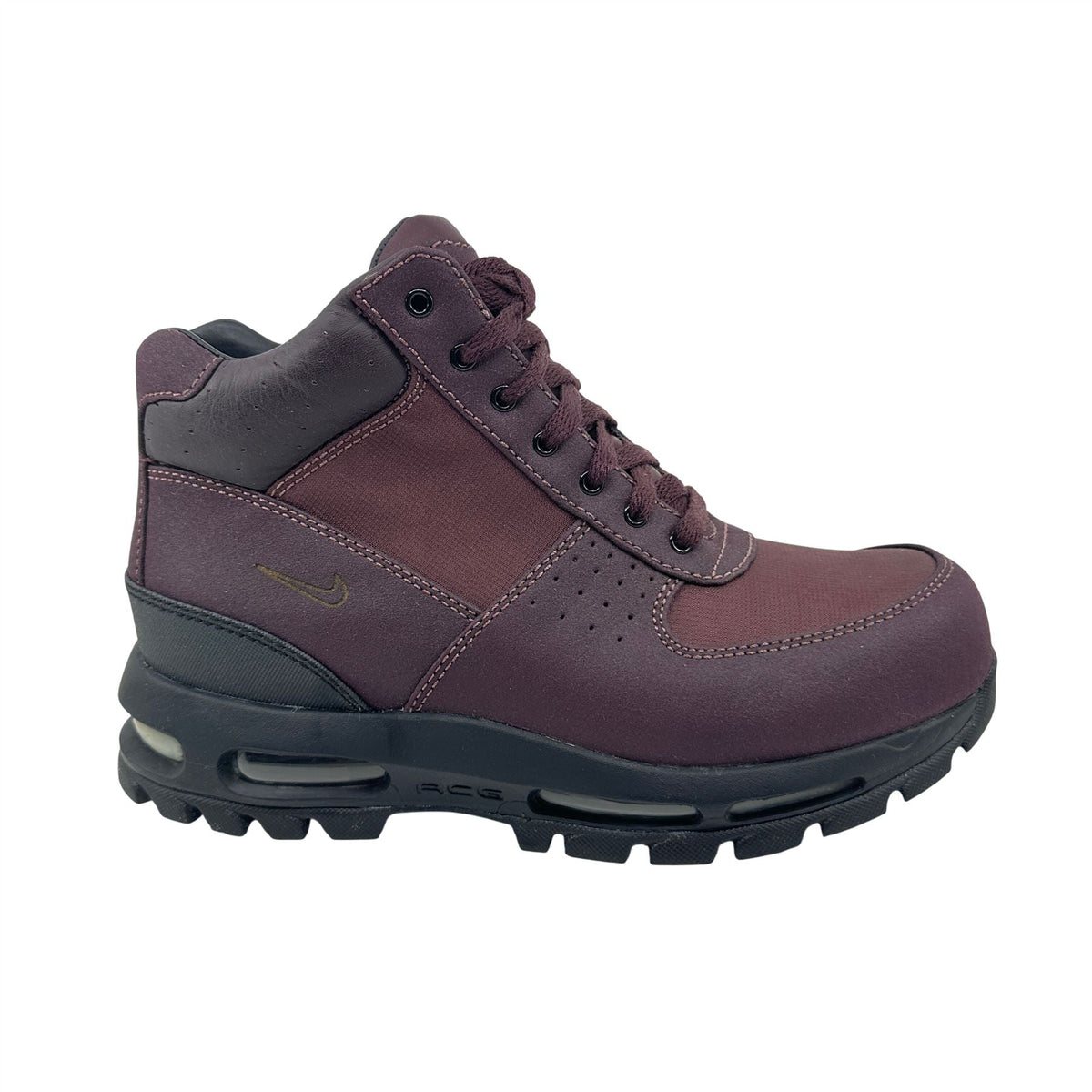 Nike Air Max Goadome TT Burgundy Black Mens Athletic Sneaker
