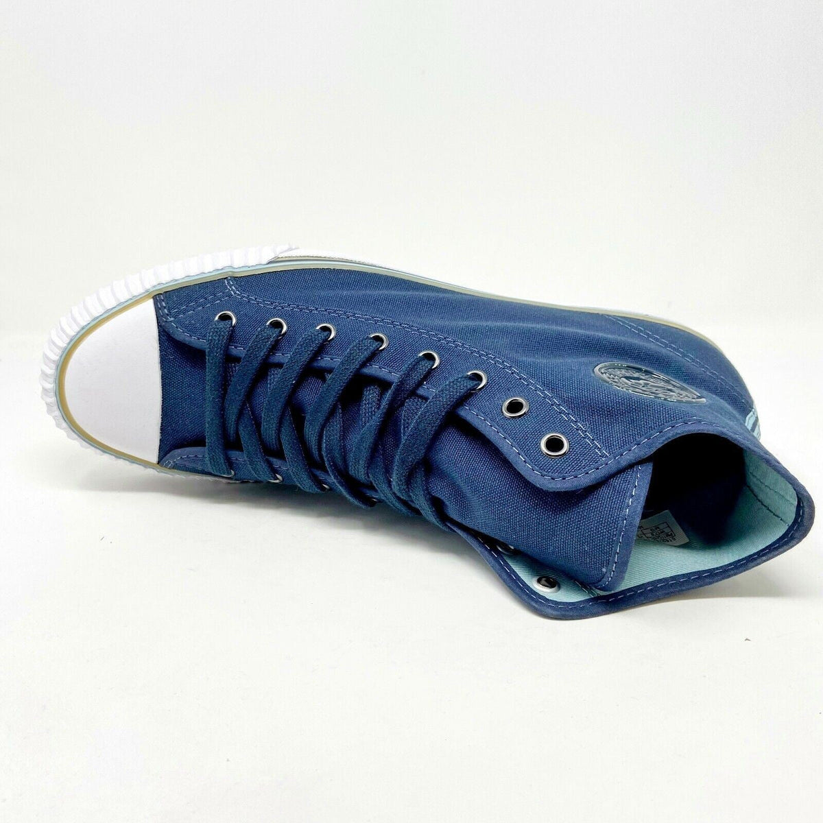 PF Flyers Center Hi Reiss Navy Blue White Mens Casual Shoes Sneakers PM11CH2C