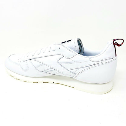 Reebok Classic Leather White Chalk Mens Trainers Running Shoes FW7796
