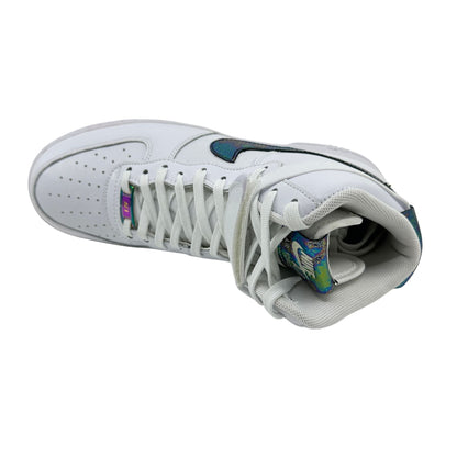 Nike Air Force 1 High '07 LV8 White Metallic Gold Mens Athletic Sneaker