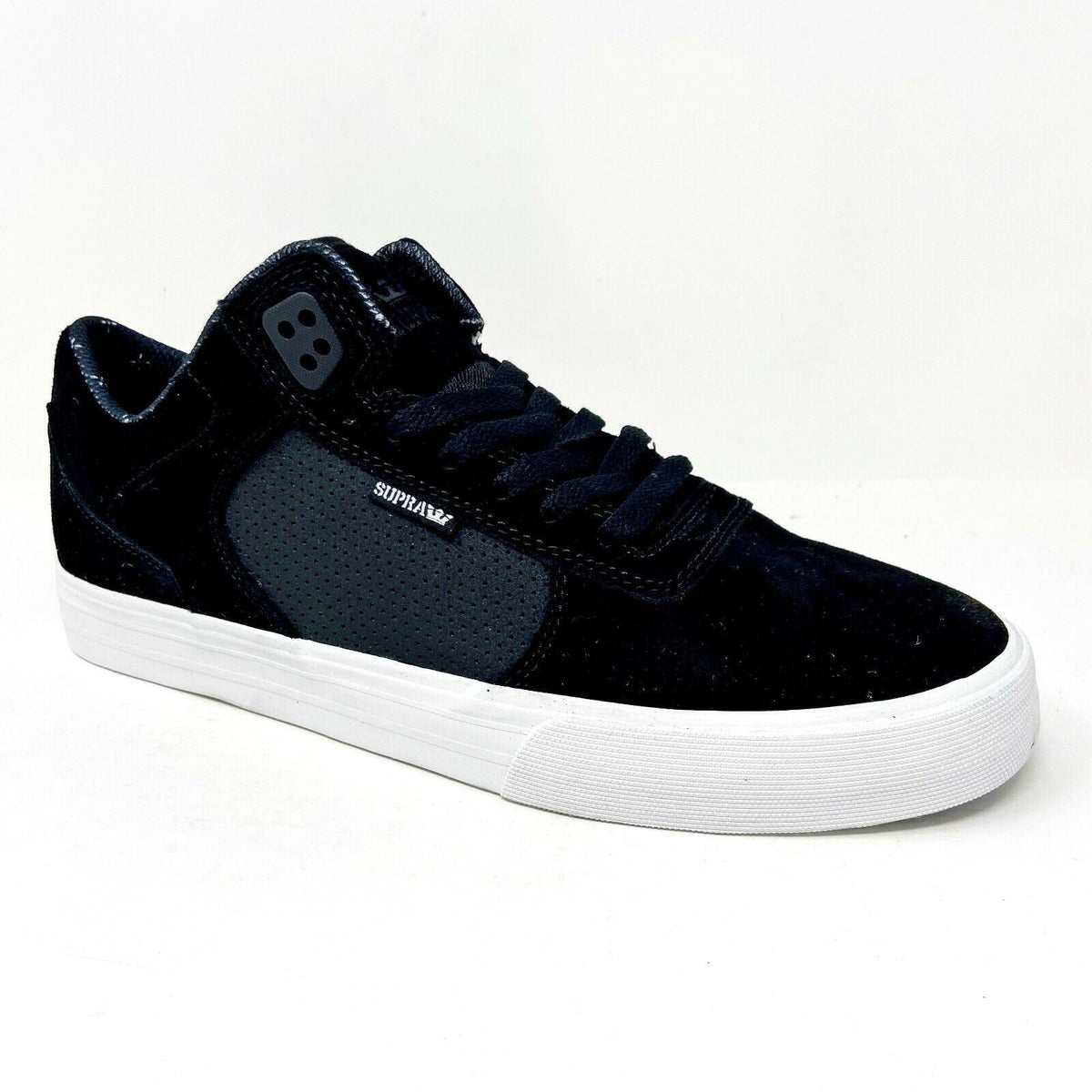 Supra Ellington Vulc Black White Mens Skateboard Sneakers S27500
