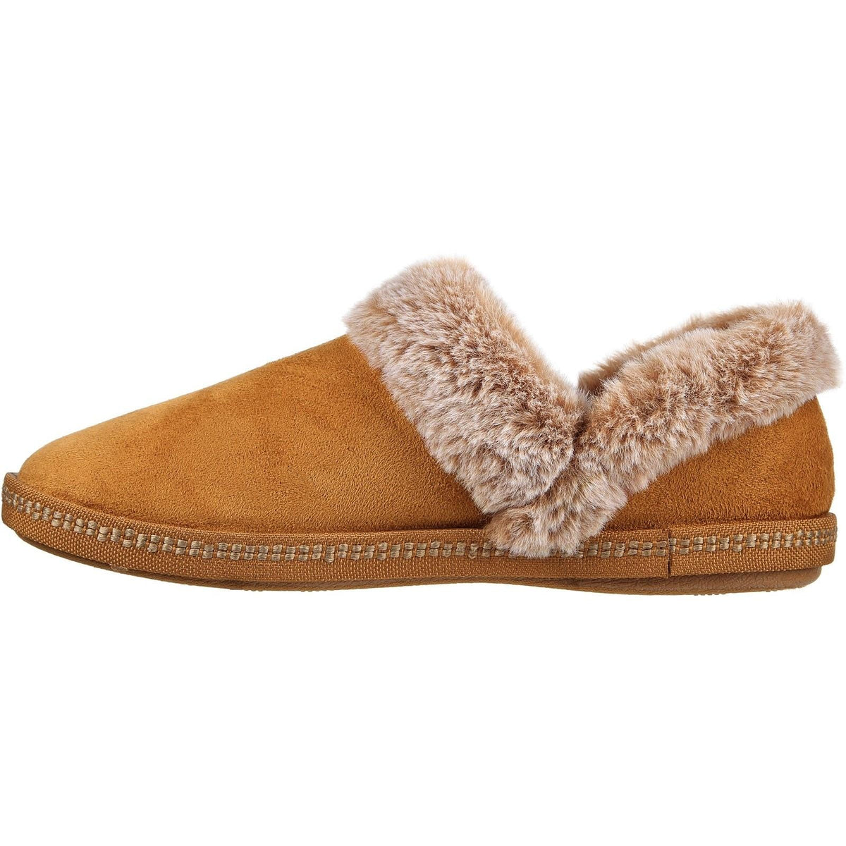 Women's Wide Fit Skechers Cozy 167219 Campfire Fresh Toast Slippers