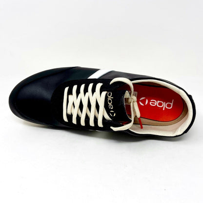 Plae Ecols WP Black Gum Mens Waterproof Leather Shoes Sneakers 559100 001