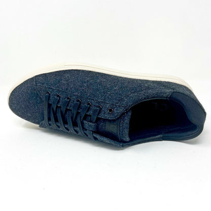 Clae Bradley Textile Black Wool Cream Mens Premium Casual Sneakers