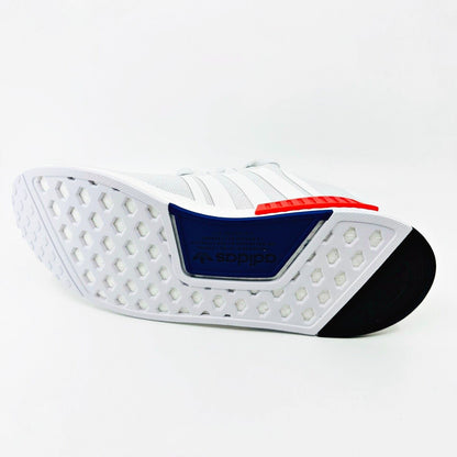 Adidas Originals NMD R1 Cloud White Bright Red Mens Running Shoes IF8028