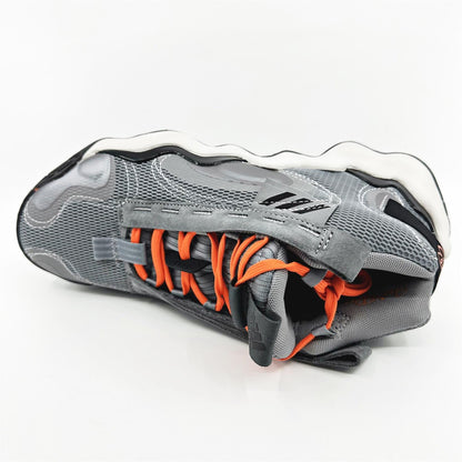 Adidas Exhibit B Candace PE Grey Impact Orange Womens Athletic Sneaker