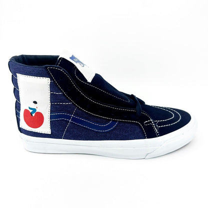 Vans Vault x Geoff McFetridge OG Sk8 Hi LX (GM) Freetime Navy Mens Shoes