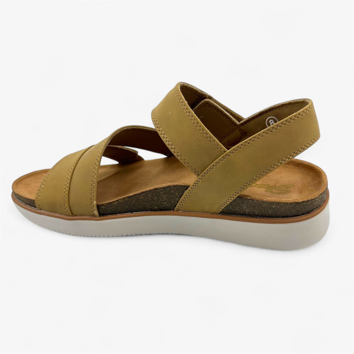 Skechers Lifted Comfort Chestnut Womens Sandal Strappy