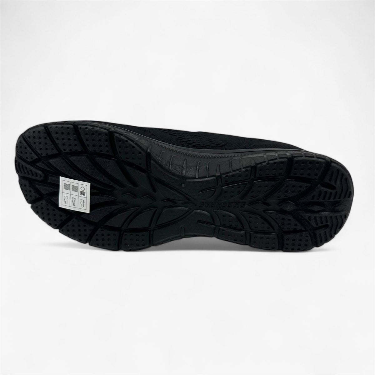 Skechers Virtue Ambrosia Black Womens Athletic Sneaker