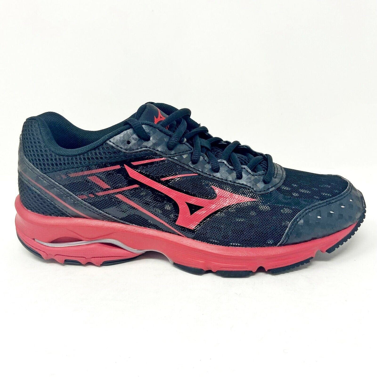 Mizuno Wave Unite 2 Black Red Mens Baseball Training Athletic Shoes